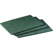 Scotch-Brite Scrubbing Pads, Fiber/Resin, 6 in x 9 in, 1/4 in H, Green, 20 Pack MMM96